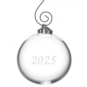 Simon Pearce 2025 Annual Round Ornament