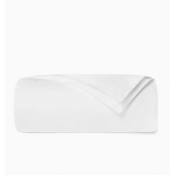 Sferra Giza 45 Corto Sateen White Queen Duvet Cover 88X92