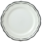 Gien Filet Midnight Dinner Plate - 10.25"