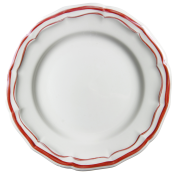 Gien Filet Rouge Canape Plate