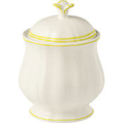 Gien Filet Citron Sugar Bowl