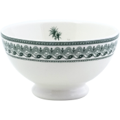Gien Les Depareillees Green Bowl - Set 2