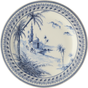 Gien Les Depareillees Blue Canape Plate - 6.5"