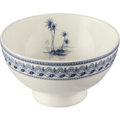Gien Les Depareillees Blue Bowls / Set 2 - 13 oz.