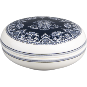 Gien Les Depareillees Bleu Round Candy Box
