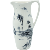 Gien Les Dépareillées Bleu Pitcher