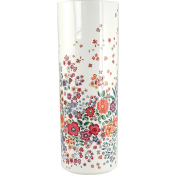 Gien Poesie Cylinder Vase Large - 12"