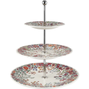 Gien Poesie Three-Tier Cake Stand