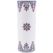 Gien Rouen Or Cylinder Vase Large - 12"