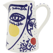 Gien Archipel Sentimental Pitcher - 33 oz.