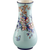 Gien Le Jardin De Kyoto Small Vase Musee - 10.25"