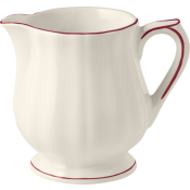 Gien Filet Bordeaux Creamer