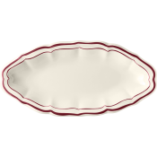 Gien Filet Bordeaux Pickle Dish
