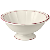 Gien Filet Bordeaux Open Vegetable - 11.75"