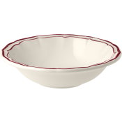 Gien Filet Bordeaux Cereal Bowl
