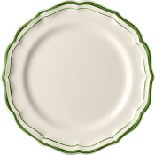Gien Filet Fern Dessert Plate - 9"