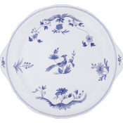 Gien Paradis Bleu Cake Platter