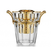 Baccarat Champagne Bucket w/ Gold Fittings