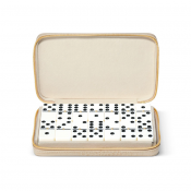 AERIN Enzo Travel Domino Set - Fawn