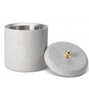 AERIN Shagreen Ice Bucket - Dove