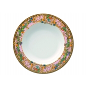 Versace Butterfly Garden Rim Soup - 8.5"