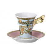 Versace Butterfly Garden After Dinner Cup + Saucer  - 3oz.