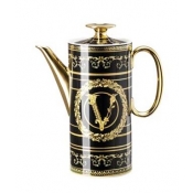 Versace Virtus Gala Black Coffee Pot