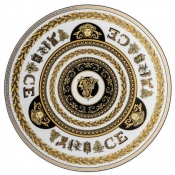 Versace Virtus Gala Alphabet Service Plate - V
