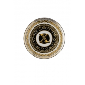 Versace Virtus Gala Alphabet Bread & Butter Plate - X