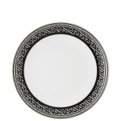Versace La Greca Signature Black Dinner Plate - 11"