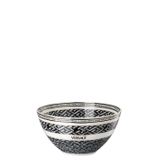 Versace La Greca Signature Black Bowl - 7"