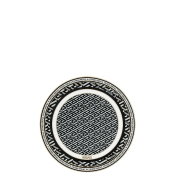 Versace La Greca Signature Black Tray -Trivet / Lid for Bowl
