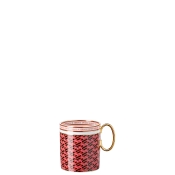 Versace La Greca Signature Red Mug - 11 oz