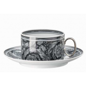 Versace Barocco Haze Tea Cup & Saucer - 7 oz.