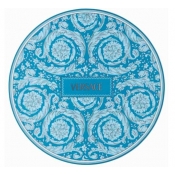 Versace Barocco Teal Service Plate - 13"