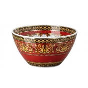 Versace Medusa Red Modern Bowl - 6"