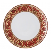Versace Medusa Garland Red Salad Plate - 8.25"