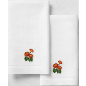 SFERRA Fiorenza Marigold / October Guest Towels - Set 2