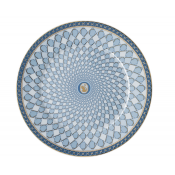Rosenthal x Swarovski Signum Azure Blue Bread Plate - 7"