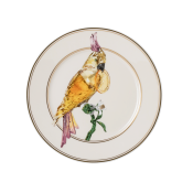 Rosenthal x Swarovski Idyllia Bread Plate / Cockatoo - 7"