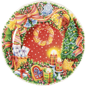 Gien 2026 Annual Fantasy Christmas Plate