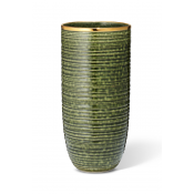 AERIN Calinda Tall Vase / Forest Green -11"