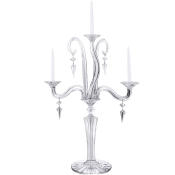 Baccarat Mille Nuits 3-Light Candelabra