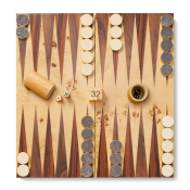 AERIN Classic Shagreen Game Set - Cream