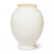 AERIN Siena Large Vase / Cream - 14"
