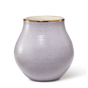 AERIN Romina Large Vase / Lavender Haze - 10.2"