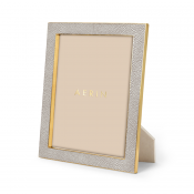 AERIN Classic Shagreen Frame / Dove - 8 x 10