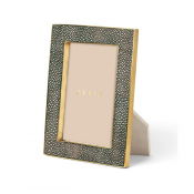 AERIN Classic Shagreen Frame / Chocolate - 4 x 6