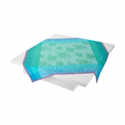 Le Jacquard Francais Parfums de Bagatelle Hydrangea Tablecloth - 69" x 69"