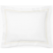 SFERRA Estate White/Ivory Continental Sham